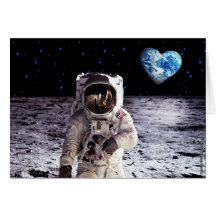 Moonage Daydream Greeting Card