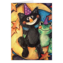 Moonbathing Party Card