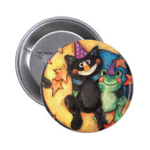 Moonbathing Party Pinback Buttons