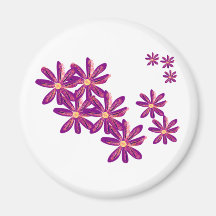 Moondaisy Fridge Magnet