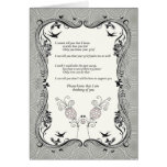 .::MoonDreams::. Vintage Sympathy Flower Card