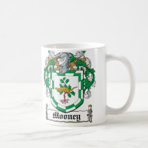 Mooney Family Crest Mugs