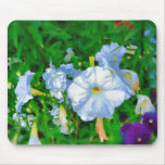Moonflower Garden mousepads