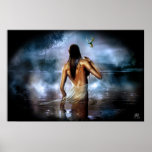 Moonlight bath posters