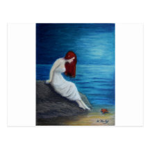moonlight maiden postcard