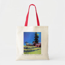 Moonlight Night,Winter Canvas Bags
