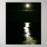 moonlight on the water poster