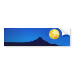 Moonlight rising bumper stickers