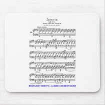 Moonlight-Sonata-Ludwig-Beethoven Mouse Pad