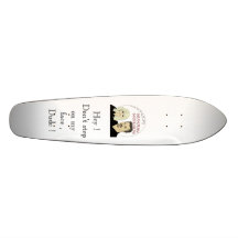 moonlightlogo3, Hey ! Don't step on my face , D... Skateboard Deck