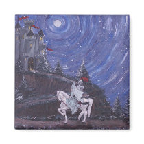 MOONLIT KNIGHT REFRIGERATOR MAGNETS