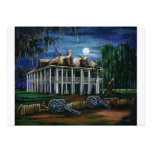 Moonlit Plantation Card Custom Invitation