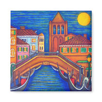 Moonlit San Barnaba Magnet