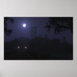 Moonlit Skyscraper posters