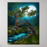 Moonlit Stream Print