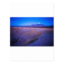 Moonrise in the Mojave Postcards
