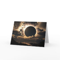 Moonshadow Greeting Card