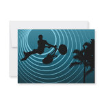 moonshine cycling personalized invitation