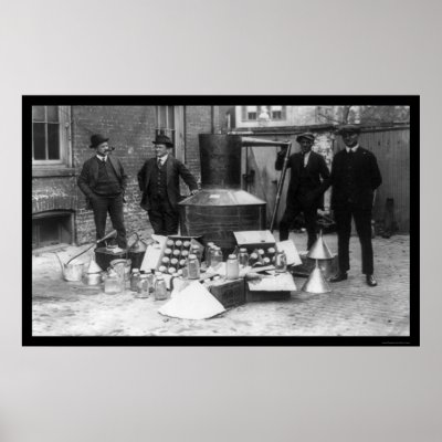 Moonshine Still IRS 1922 Print by lc_vintagephotos