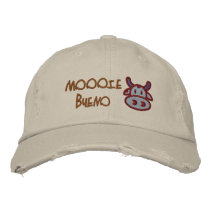 MOOOIE BUENO COW CAP EMBROIDERED BASEBALL CAP