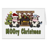 MOOORY Chirstmas Cow Christmas Tees, Gifts Cards