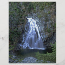 Moore Creek Falls, Kitimat, British Columbia, Cana Custom Flyer