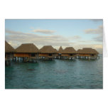 Moorea Huts at Dusk cards
