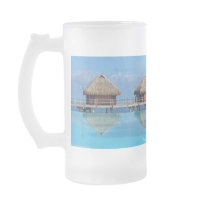Moorea Mirror Frosted Glass Coffee Mugs