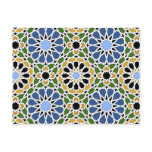 Moorish tile 2012 Calendar Postcard