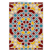Moorish Tile Card