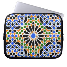 Moorish tile Electronics Bag Laptop Computer Sleeves