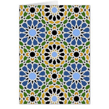 Moorish tile greeting cards