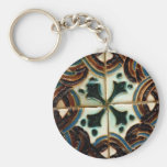 Moorish tile keychain