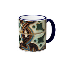 Moorish tile mug
