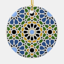 Moorish tile Ornament