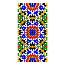 Moorish Tile Photo Card
