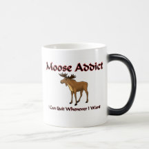 Moose Addict Coffee Mug