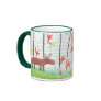 Moose and Bird Mugs