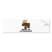 Moose ate my homework