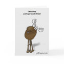 moose birthday belated cards