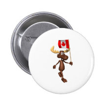 Moose Canada Pins