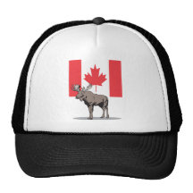 Moose Canada Trucker Hat