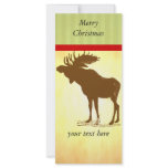Moose Christmas rack cards