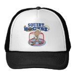 Moose Goalie Squirt Hockey Tshirts and Gifts Mesh Hat