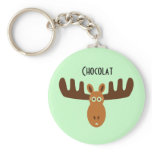 Moose Head_Chocolat Keychains