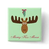 Moose Head_Mooseltoe_Merry Kiss Moose
