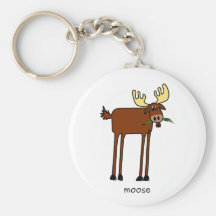 Moose Keychain