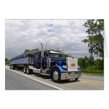 Moose Peterbilt 359 Note Card