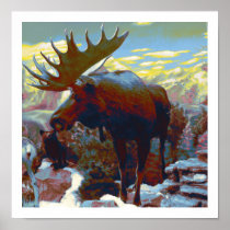 Moose Print