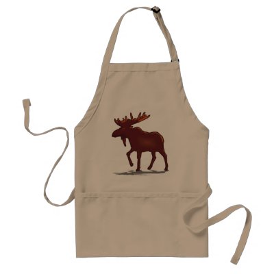 Moose Shirts and Gifts 129 Apron